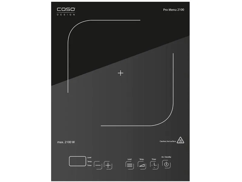 Caso Induktionskochplatte Pro Menu 2100