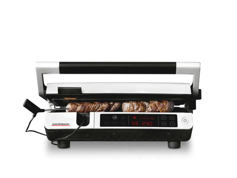 Gastroback Kontaktgrill Design BBQ Advanced Control 2000 W
