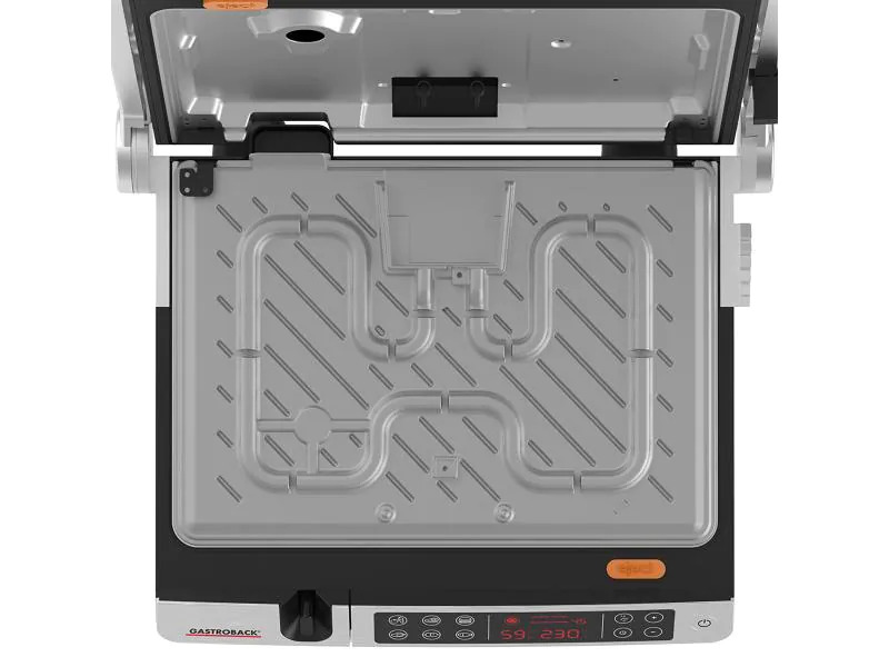 Gastroback Kontaktgrill Design BBQ Advanced Control 2000 W