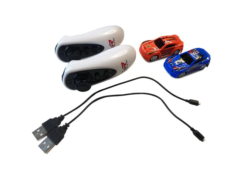Amewi Magic Traxx Glow Rennbahn 113-teilig mit 2 Autos