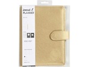 Creativ Company Notizbuch Kalender, 19x23.5x4 cm, Gold