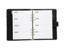 Creativ Company Notizbuch Kalender, 19x23.5x4 cm, Schwarz
