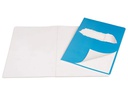 ELCO Schulheft A4, Blanko, Blau/Weiss