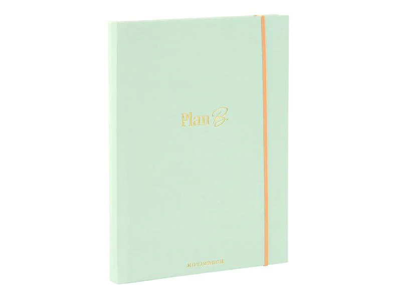 Goldbuch Notizbuch Plan B A5, Dot, Grün
