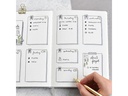 Goldbuch Notizbuch Planlos geht mein Plan los A5, Dot, Grau