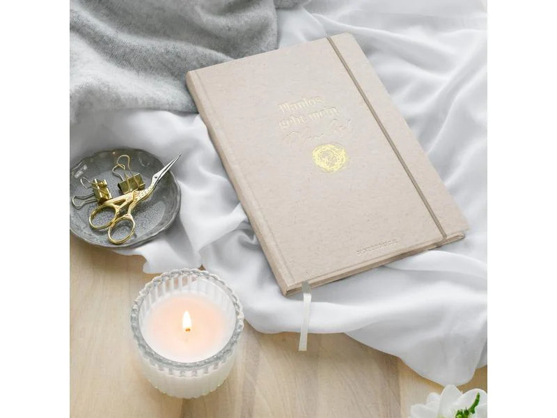 Goldbuch Notizbuch Planlos geht mein Plan los A5, Dot, Grau