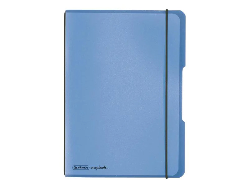 Herlitz Notizheft my.book flex A5, Kariert, Blau