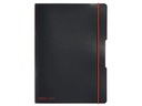 Herlitz Notizheft my.book flex A5, Kariert, Schwarz