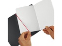 Herlitz Notizheft my.book flex A5, Kariert, Schwarz