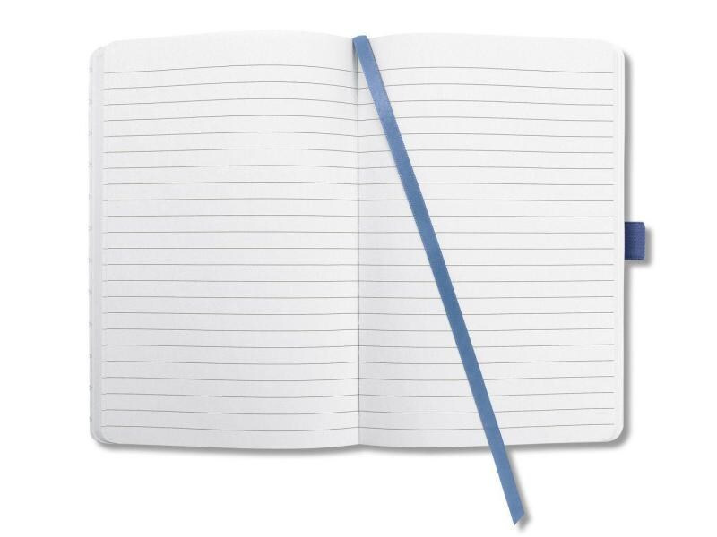 Jolie Notizbuch JN100 A6, Liniert, Blau