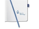 Jolie Notizbuch JN100 A6, Liniert, Blau