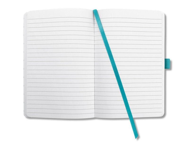 Jolie Notizbuch JN102 A6, Liniert, Aqua