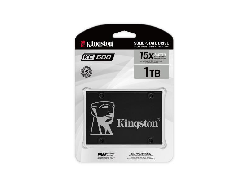Kingston SSD KC600 2.5 SATA 1024 GB