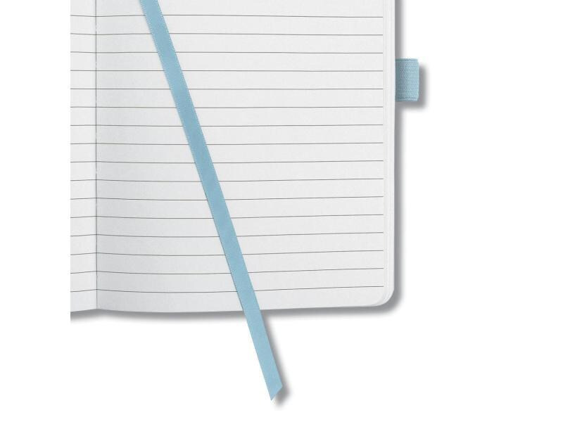 Jolie Notizbuch JN118 A6, Liniert, Hellblau
