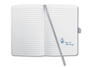 Jolie Notizbuch JN209 A5, Liniert, Grau