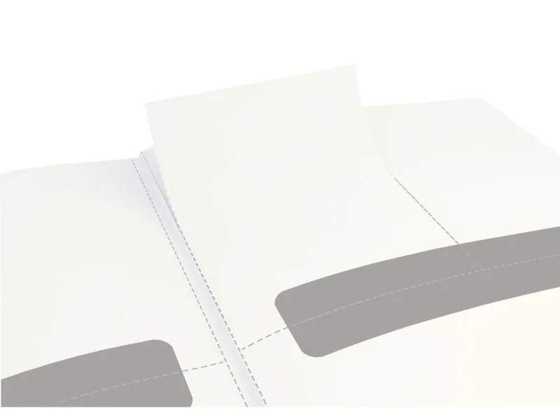Leitz Notizbuch A4, Kariert, Schwarz