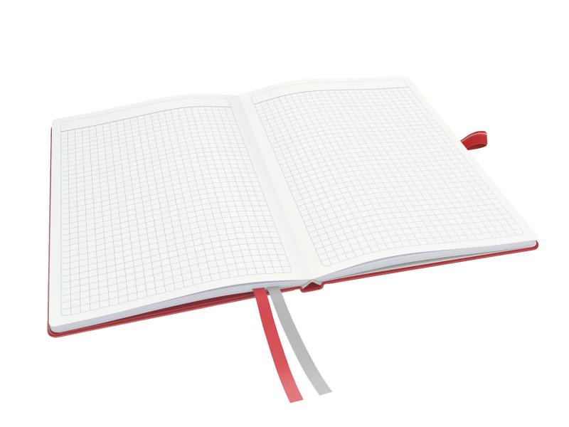 Leitz Notizbuch A5, Kariert, Rot
