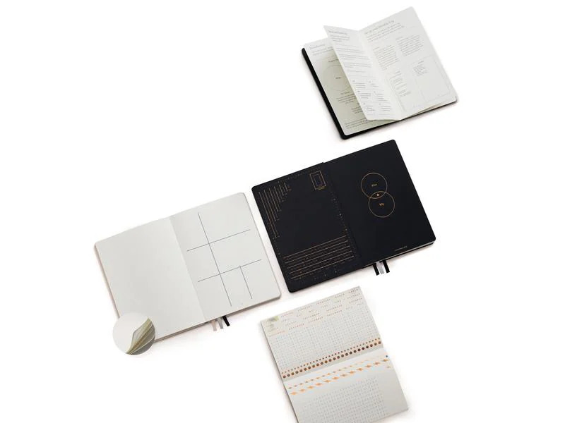 Leuchtturm Notizbuch Bullet Journal Edition 2, A5, Dot, Schwarz