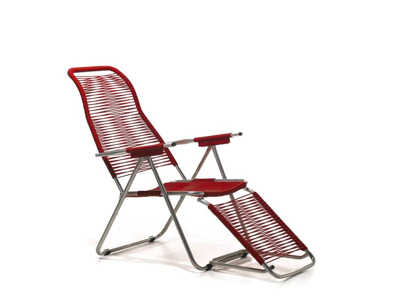 FIAM Relaxsessel Spaghetti, Kirschrot