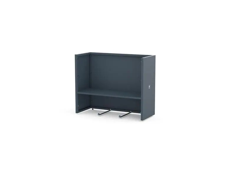Herstera Pflanzentrog Divider Planter 40, 100 x 40 x 80 cm, Anthrazit