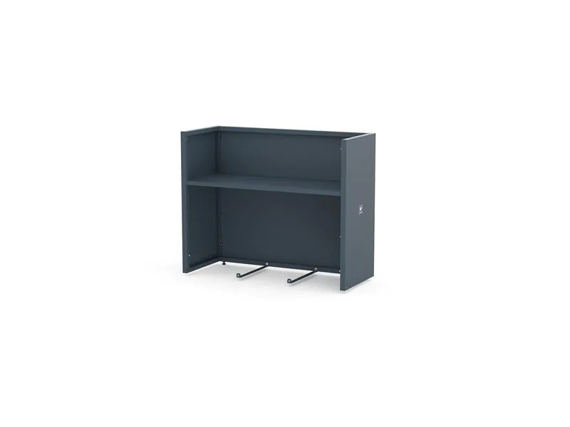 Herstera Pflanzentrog Divider Planter 40, 100 x 40 x 80 cm, Anthrazit
