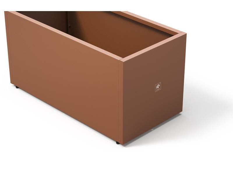 Herstera Pflanzentrog Metal Planter 50, 100 x 50 x 50 cm, Rosty