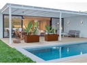 Herstera Pflanzentrog Metal Planter 50, 100 x 50 x 50 cm, Rosty