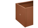 Herstera Pflanzentrog Metal Planter 50, 100 x 50 x 50 cm, Rosty