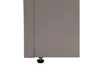 Herstera Pflanzentrog Metal Planter 50, 150 x 50 x 50 cm, Dark Taupe