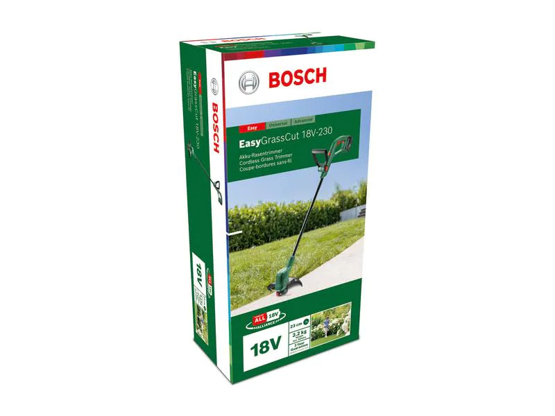 Bosch Akku-Rasentrimmer EasyGrassCut 18 V - 230 Set