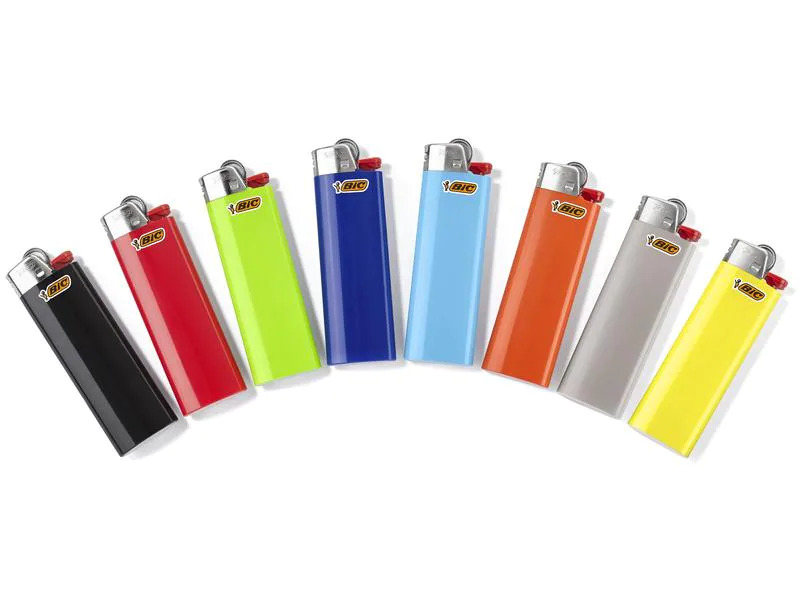 BIC Reibradfeuerzeug J26 Maxi, 6er Pack