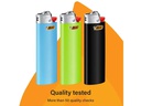 BIC Reibradfeuerzeug J26 Maxi, 6er Pack