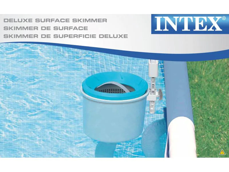 Intex Poolreinigung Deluxe Oberflächenskimmer