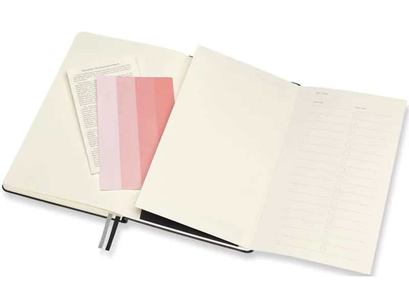 Moleskine Notizbuch A5 Bullet Dot, Schwarz