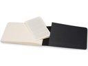 Moleskine Notizbuch A6 Blanko, Schwarz