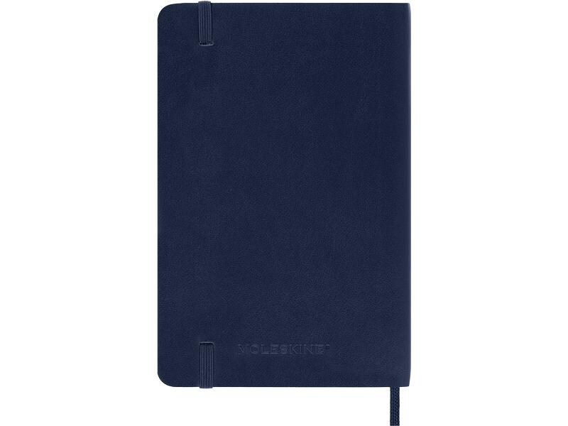 Moleskine Notizbuch A6 Softcover Liniert Saphier