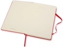 Moleskine Notizbuch Classic A5 Blanko, Rot, 240 Seiten
