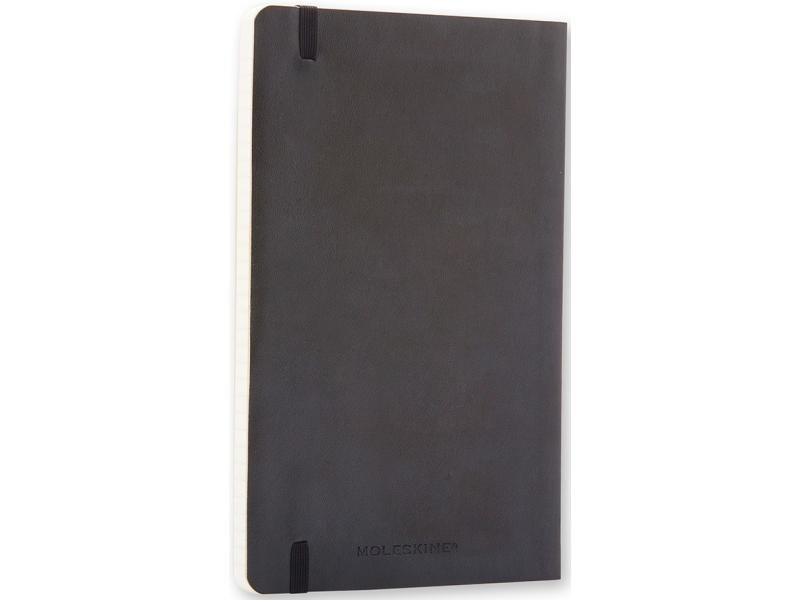 Moleskine Notizbuch Classic A5 Blanko, Schwarz, 192 Seiten