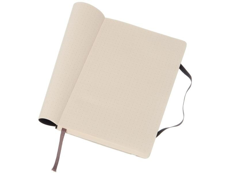 Moleskine Notizbuch Classic A5 Dot, Schwarz, 192 Seiten