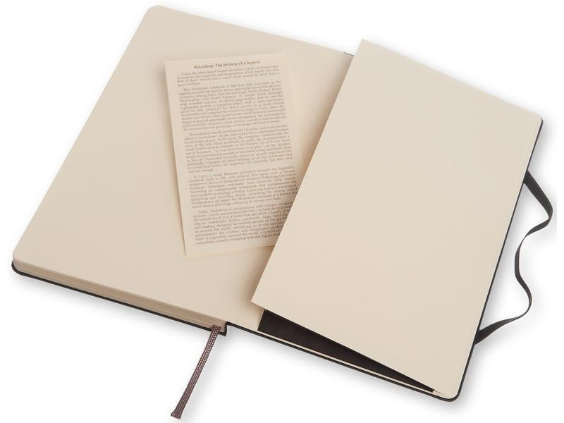 Moleskine Notizbuch Classic A5 Dot, Schwarz, 240 Seiten