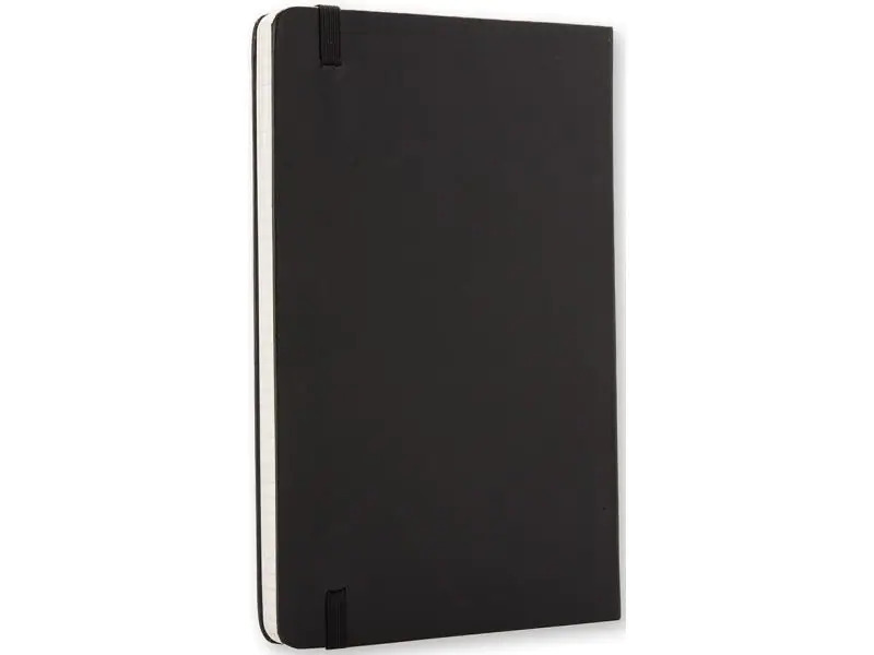 Moleskine Notizbuch Classic A5 Kariert, Schwarz, 240 Seiten