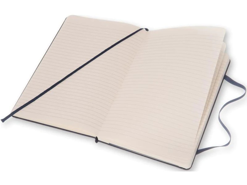 Moleskine Notizbuch Classic A5 Liniert, Dunkelblau, 240 Seiten