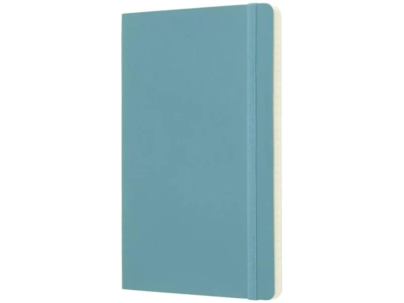 Moleskine Notizbuch Classic A5 Liniert, Hellblau, 192 Seiten