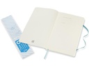 Moleskine Notizbuch Classic A5 Liniert, Hellblau, 192 Seiten