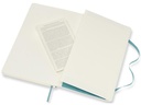 Moleskine Notizbuch Classic A5 Liniert, Hellblau, 192 Seiten