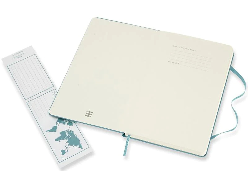 Moleskine Notizbuch Classic A5 Liniert, Hellblau, 240 Seiten