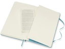 Moleskine Notizbuch Classic A5 Liniert, Hellblau, 240 Seiten
