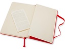 Moleskine Notizbuch Classic A5 Liniert, Rot, 240 Seiten