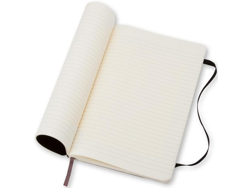 Moleskine Notizbuch Classic A5 Liniert, Schwarz, 192 Seiten