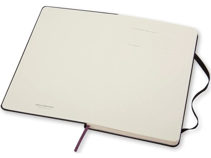 Moleskine Notizbuch Classic A5 Liniert, Schwarz, 240 Seiten